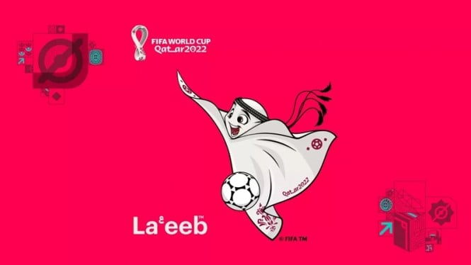 La'eeb maskot Piala Dunia 2022