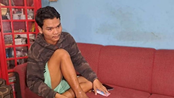 Salah satu korban Tragedi Kanjuruhan Mario Tegarsyah (19 tahun)
