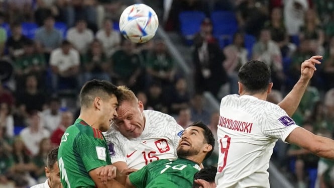 Meksiko vs Polandia di Piala Dunia 2022