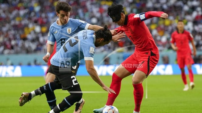 Laga grup H Piala Dunia, Uruguay vs Korea Selatan