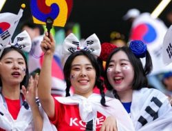 Aksi Memikat Fans Timnas Korea Selatan di Piala Dunia 2022