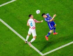 Cetak Gol Jelang Turun Minum, Timnas Jepang Ungguli Kroasia di Babak I