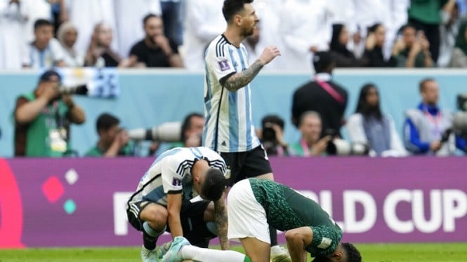 Argentina vs Arab Saudi di Piala Dunia 2022