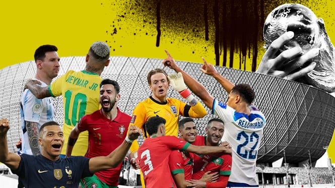 Infografik perempatfinal spesial Piala Dunia 2022
