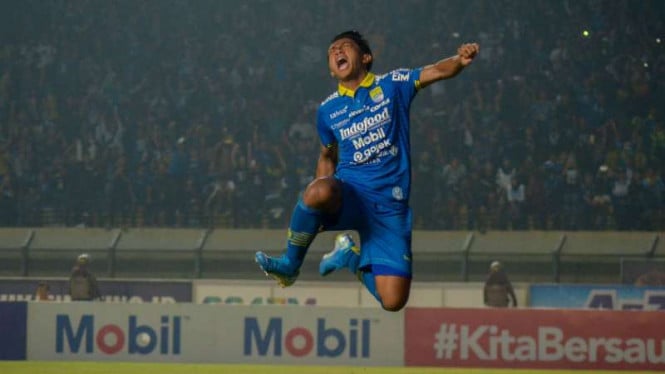 Winger Persib Bandung, Febri Hariyadi.