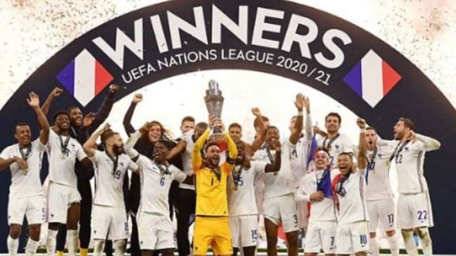 Timnas Prancis juara UEFA Nations League 2020/21