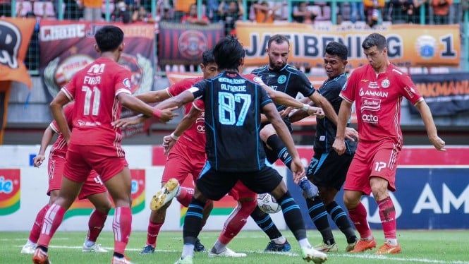 Duel Persija Jakarta vs Arema FC