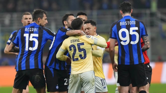 Inter Milan vs FC Porto di Liga Champions