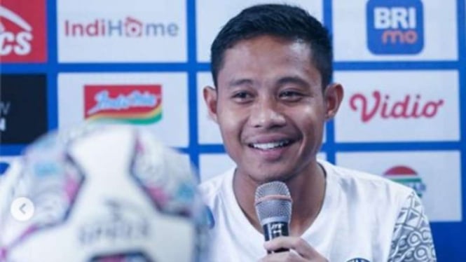 Gelandang Arema FC, Evan Dimas Darmono