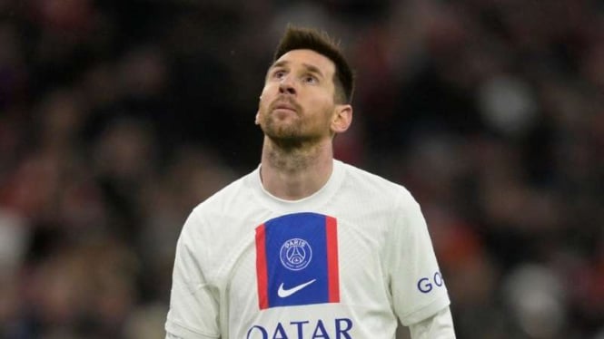 Megabintang PSG Lionel Messi