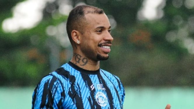 Pemain Arema FC, Gustavo Almeida.