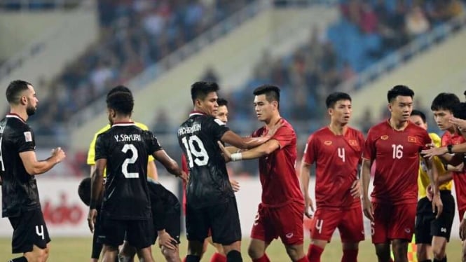 Duel Timnas Vietnam vs Timnas Indonesia di leg 2 semifinal Piala AFF 2022