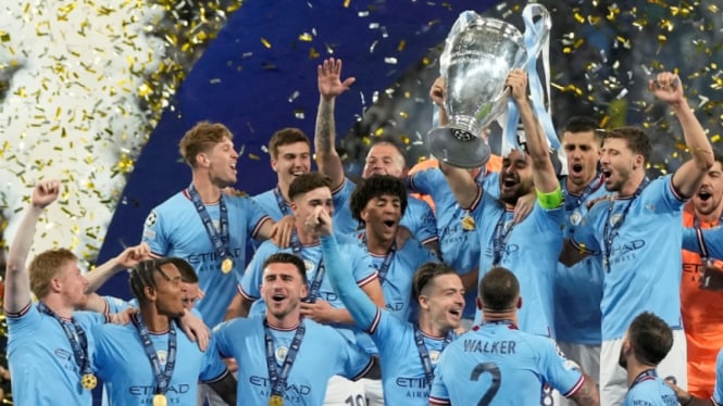 Manchester City juara Liga Champions 2022/2023