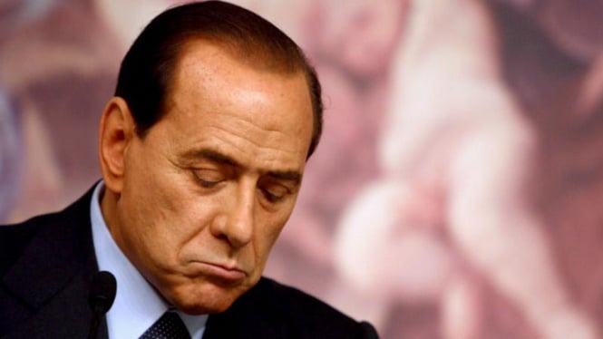 Mantan Presiden AC Milan, Berlusconi.